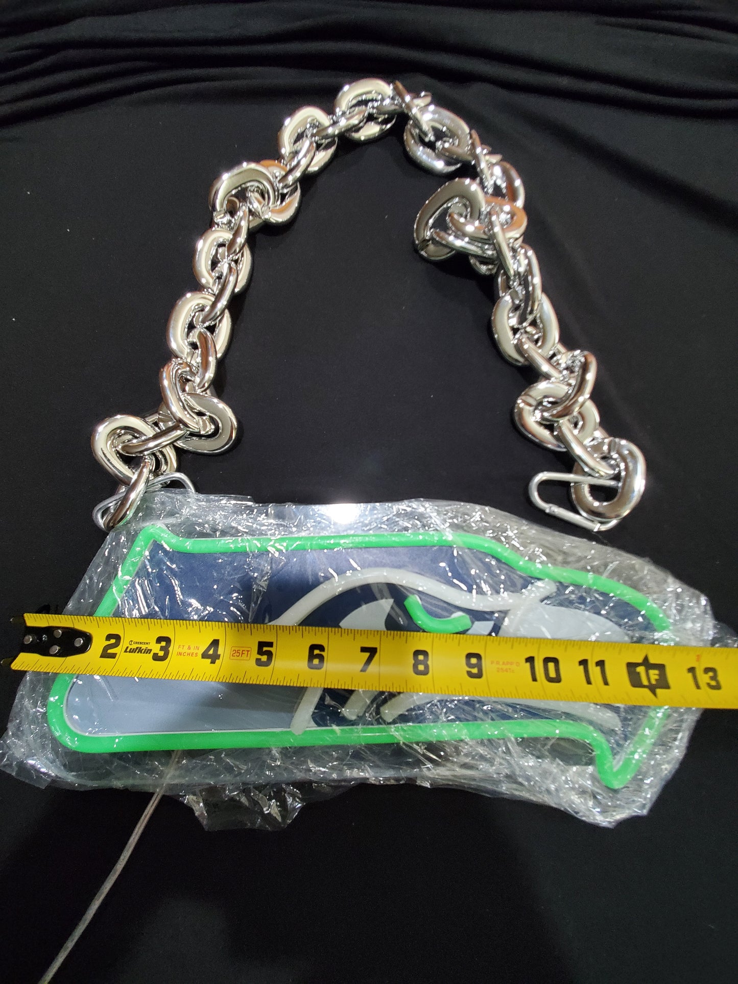SEAHAWKS GREEN led chain sign 5v