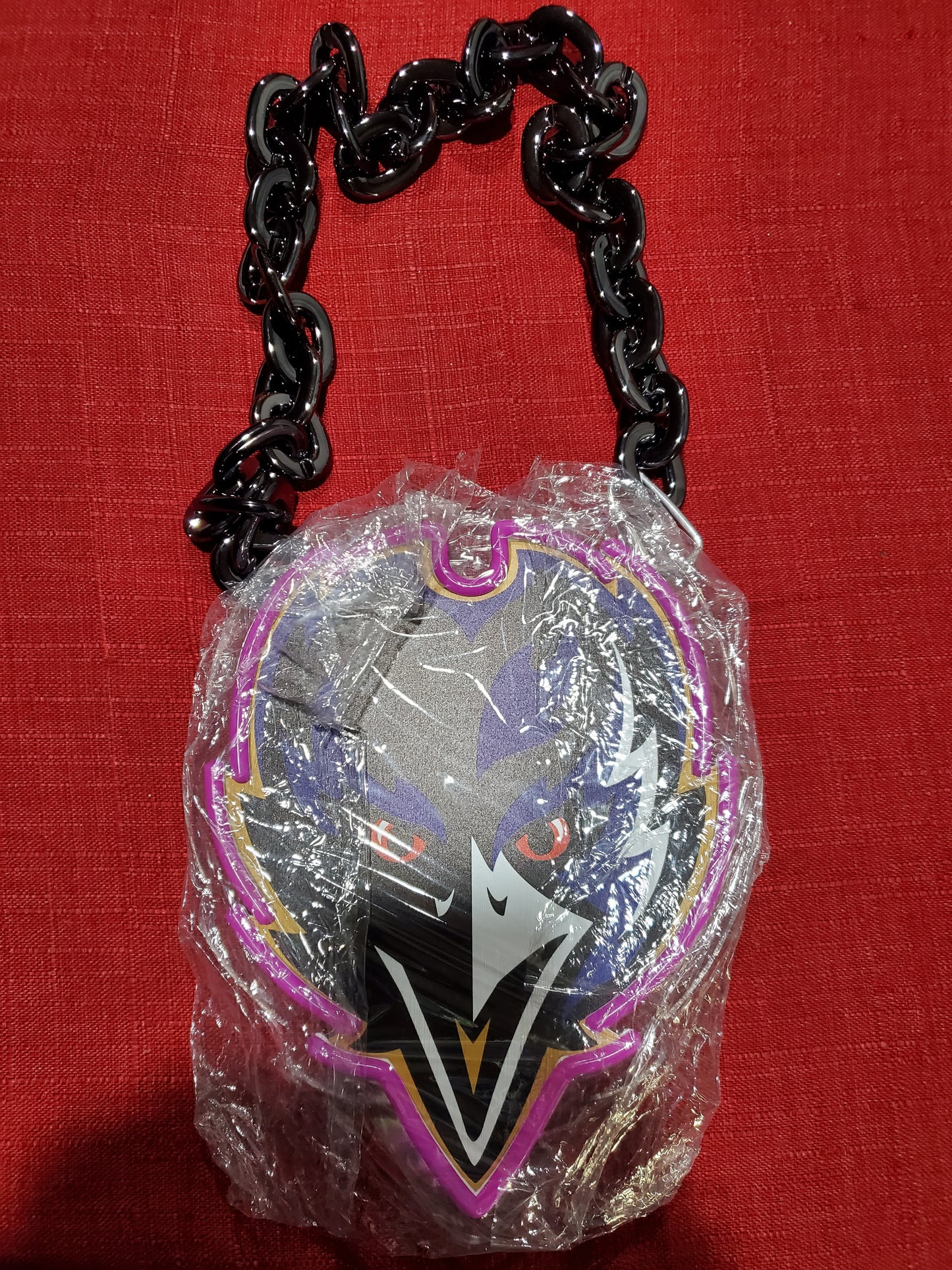 RAVENS head purple neon led chain sign 5v