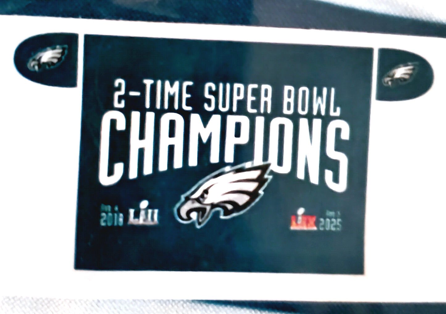 Eagles 2 time Super bowl champions HOOD COVERS