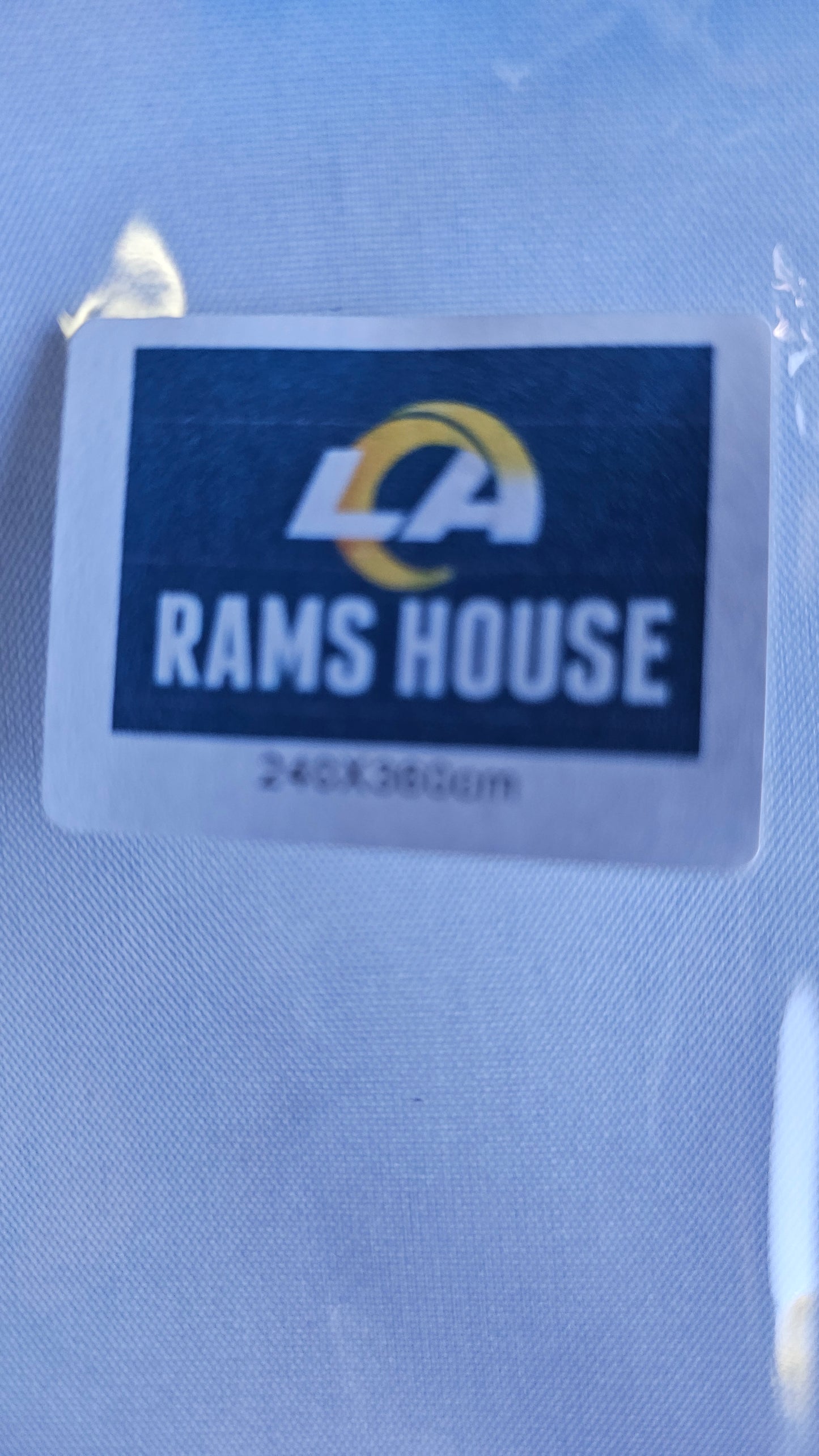 Rams House flag 8 X 12