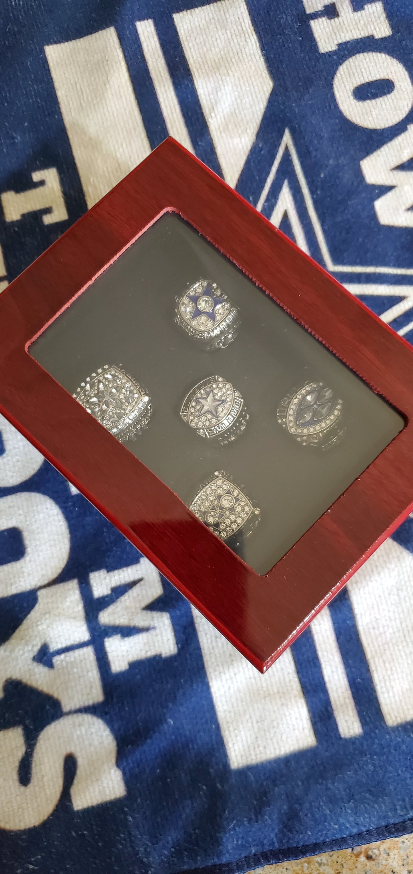 Dallas champion ring set