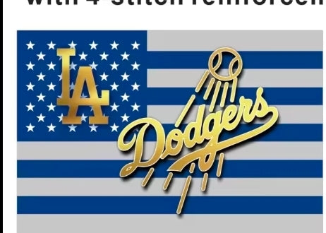 Dodgers flag 8ft × 12ft biggest dodger flag