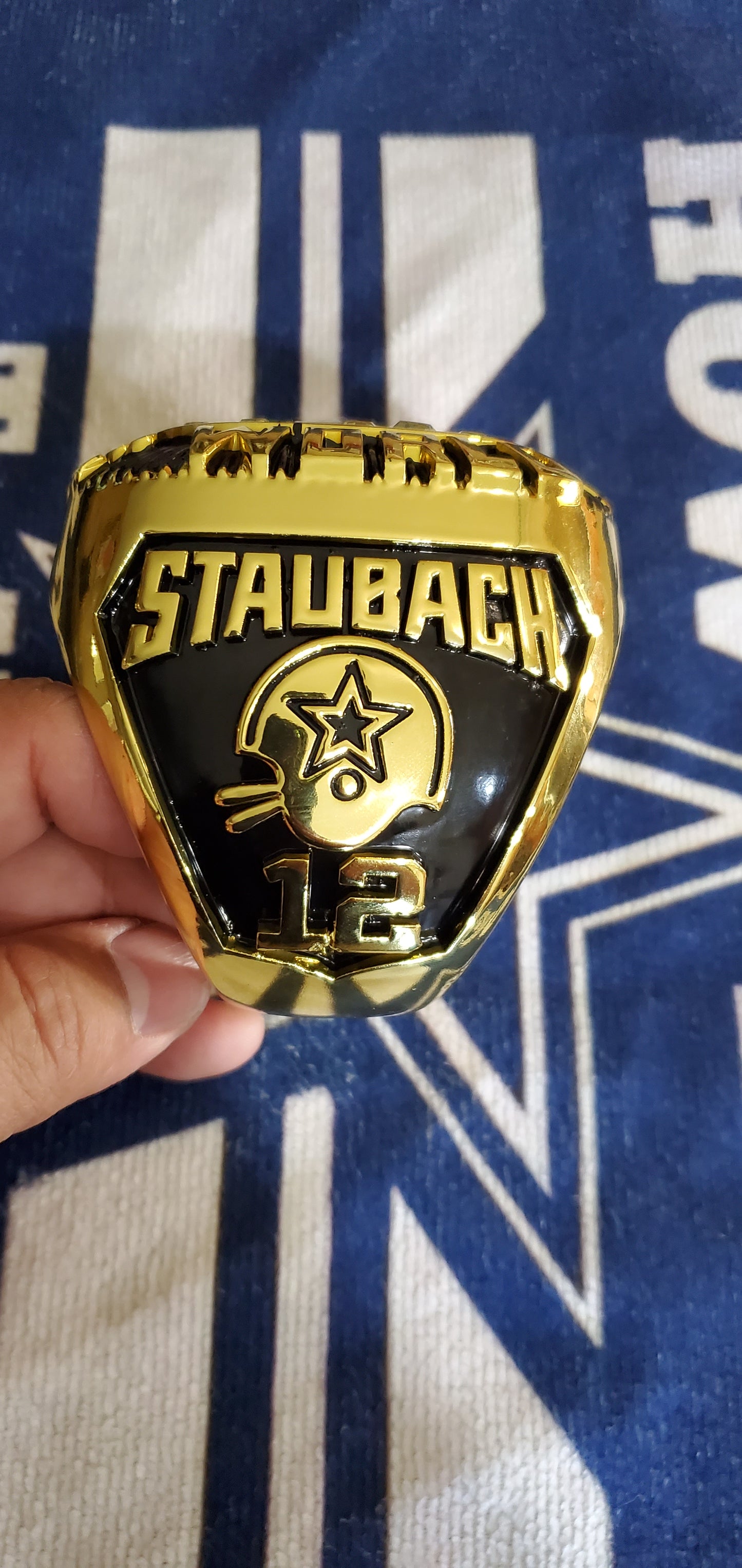 Dallas Super Bowl 71,77,92,93,95 champions Jumbo rings
