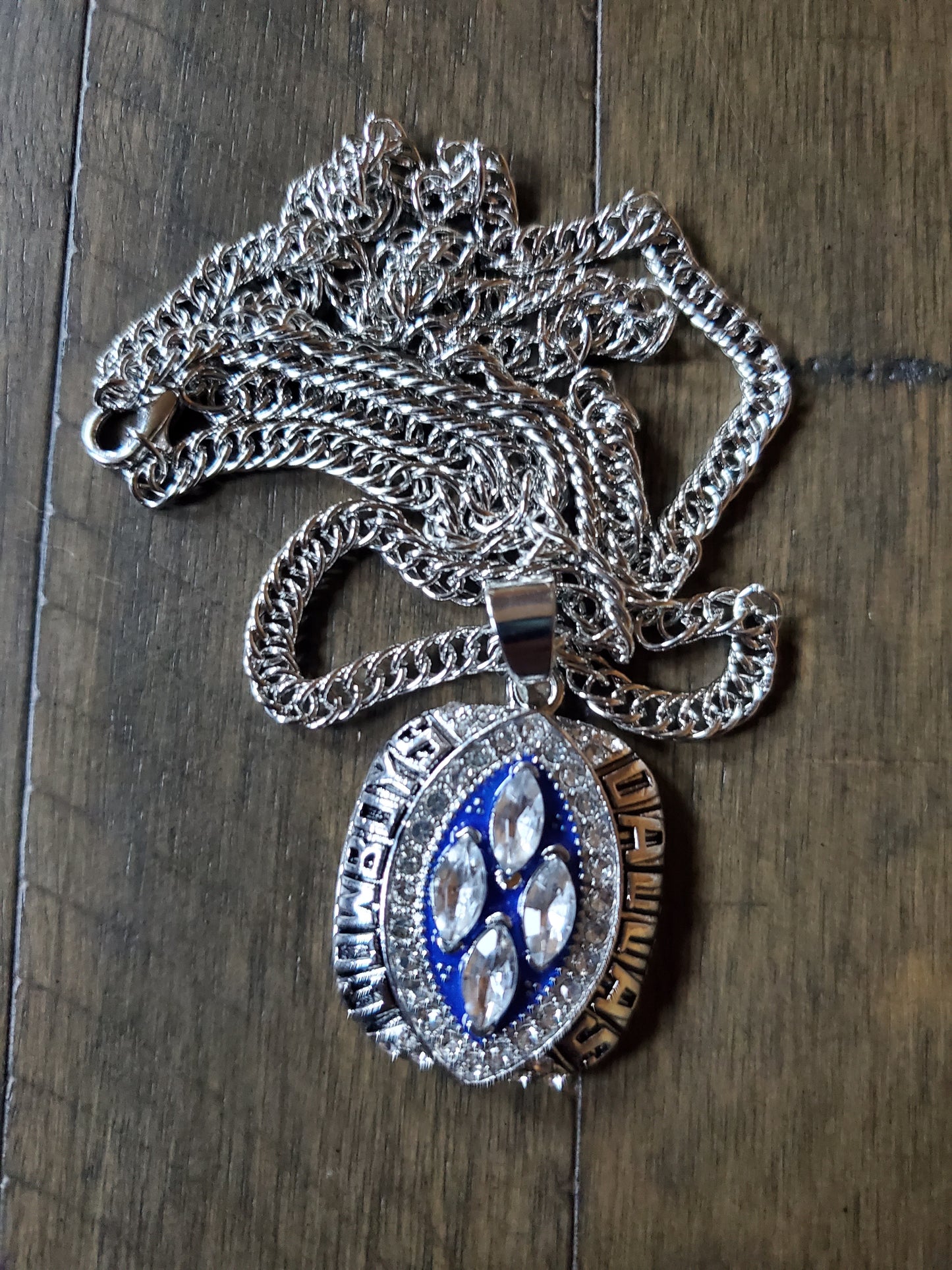 5 time superbowl champions cowboys necklace set 72,78,93,94,96