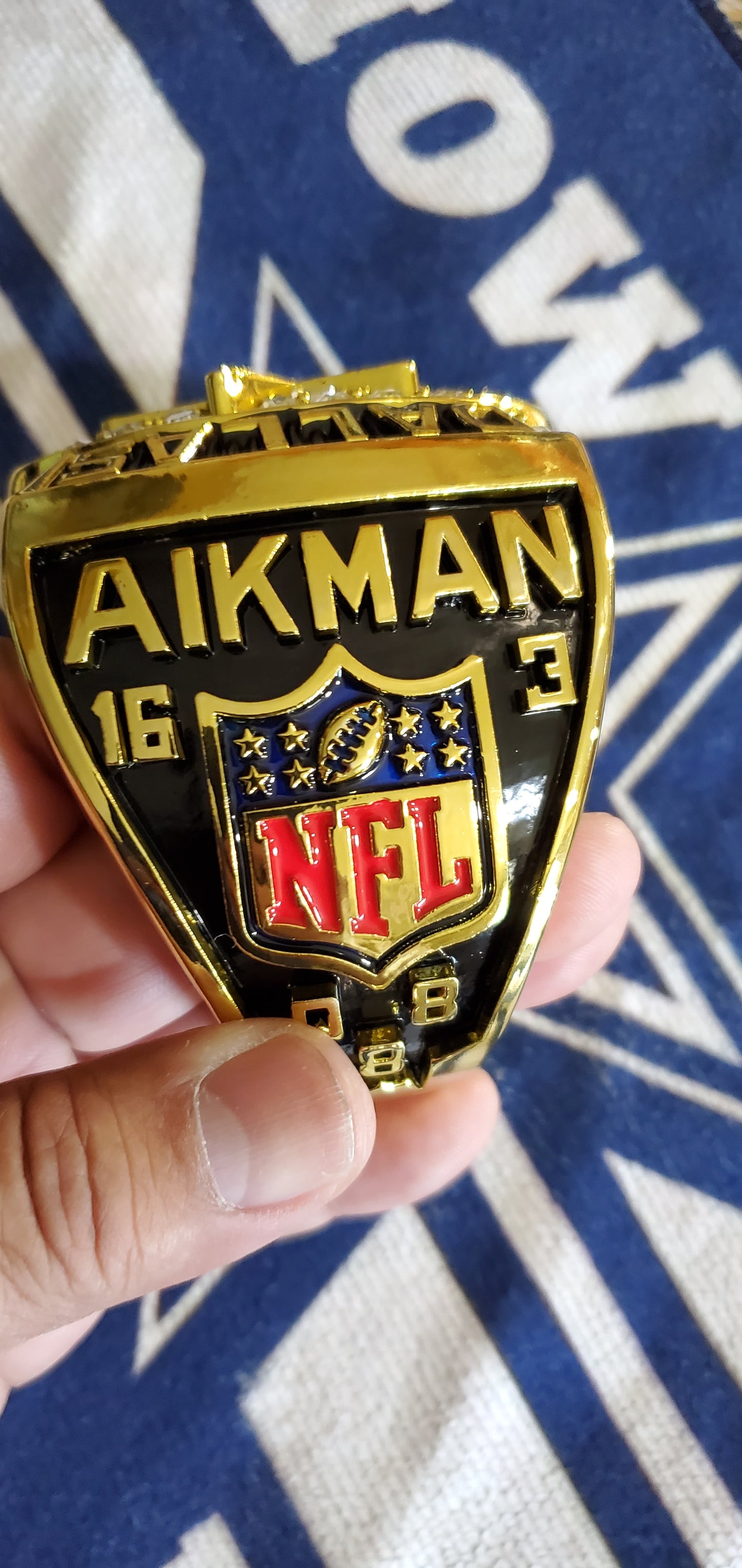 Dallas Super Bowl 71,77,92,93,95 champions Jumbo rings