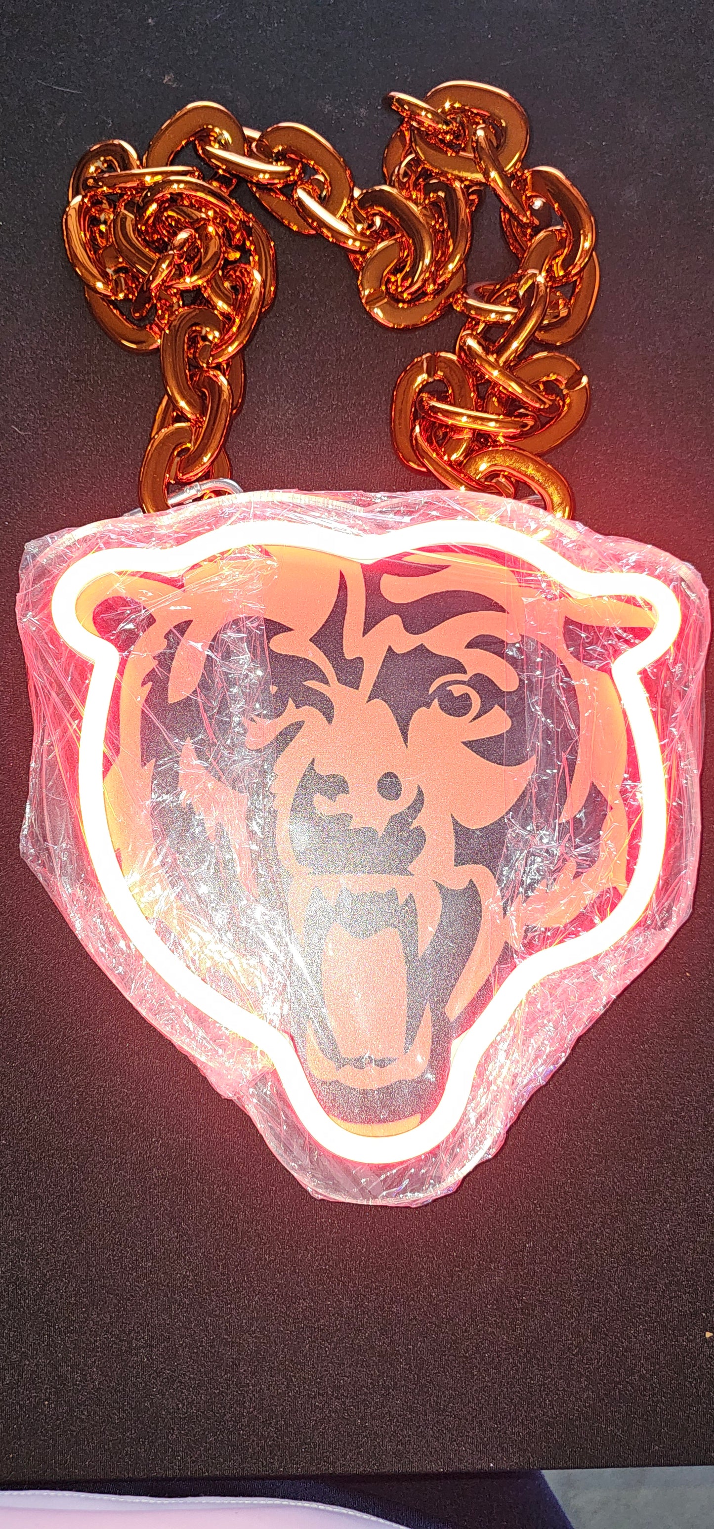 BEARS HEAD led chain sign 5v