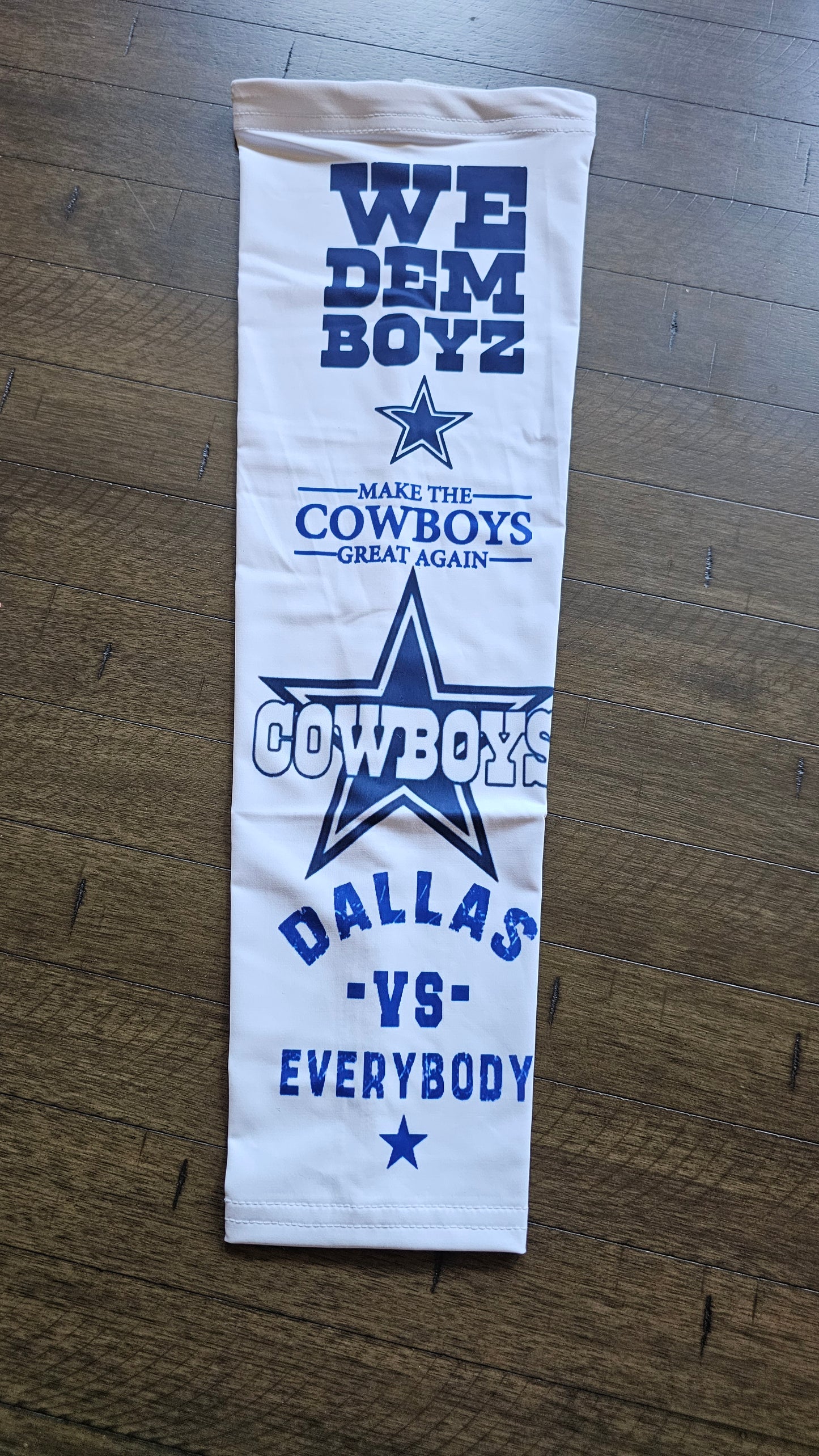 Cowboys compression Sleeves sold as pairs weather defense