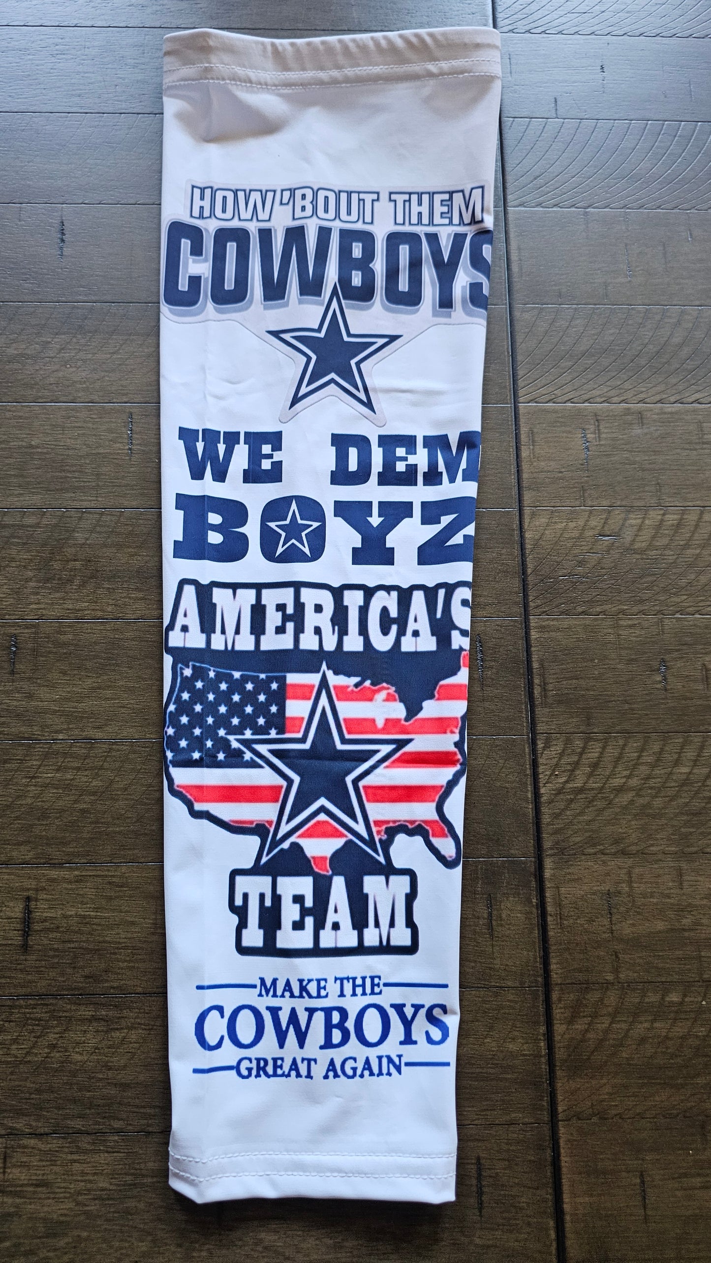 Cowboys compression Sleeves sold as pairs weather defense