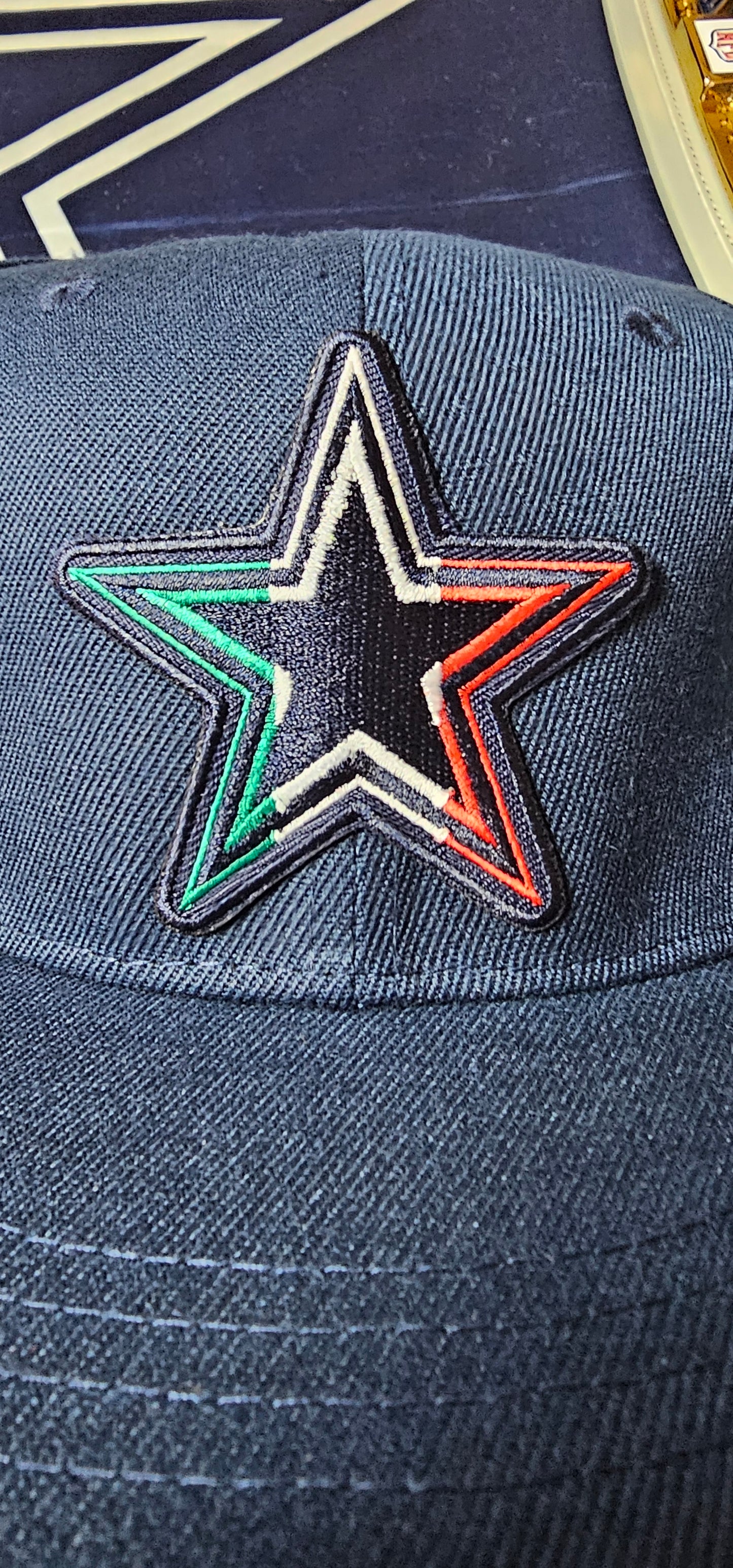 dallas cowboys star mexico colors