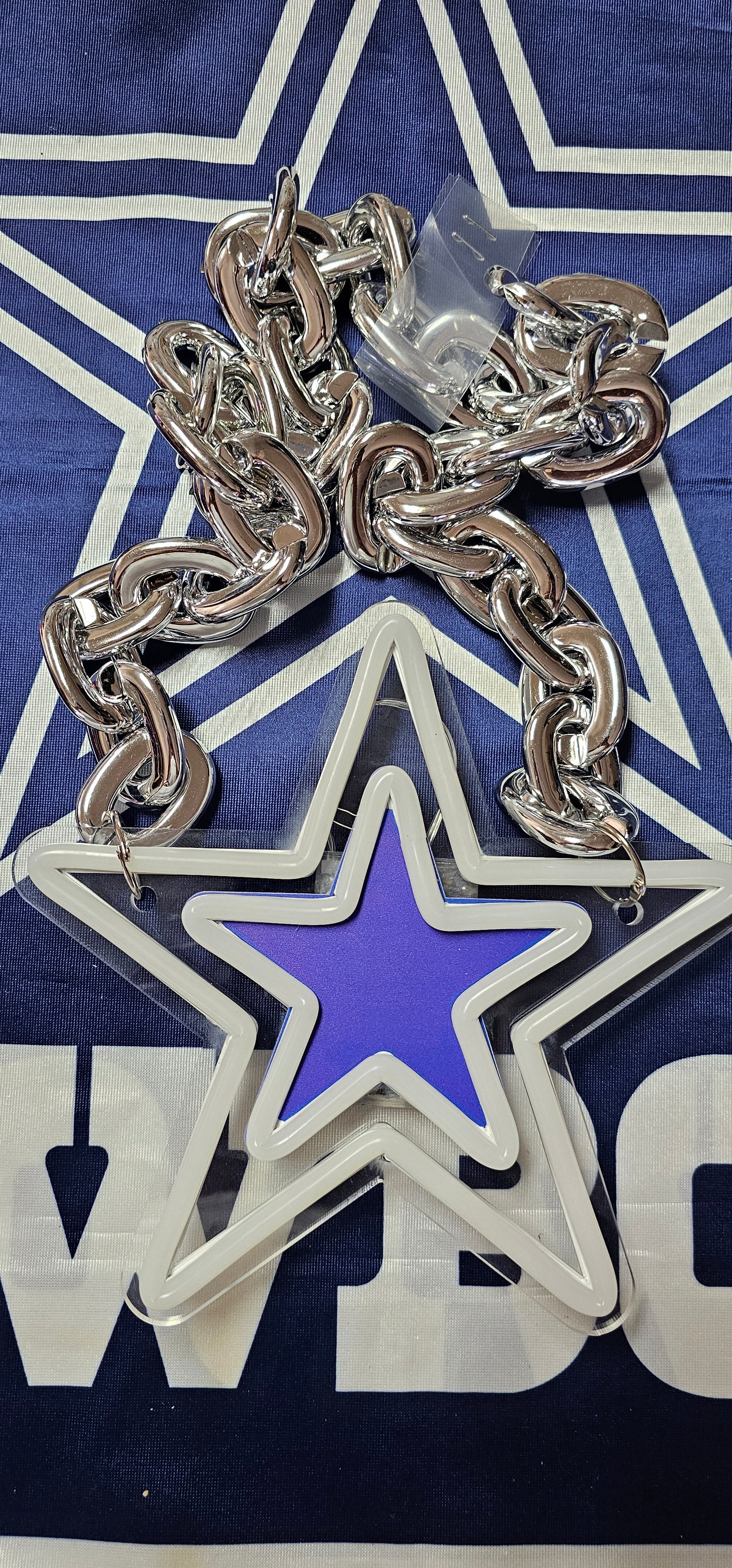 Dallas Cowboys Light Up Gameday MINI Star Chain