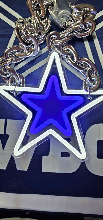 Dallas Cowboys Light Up Gameday MINI Star Chain