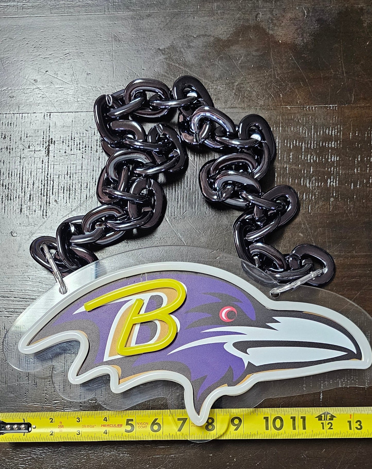 Ravens Fan Chain 5v led