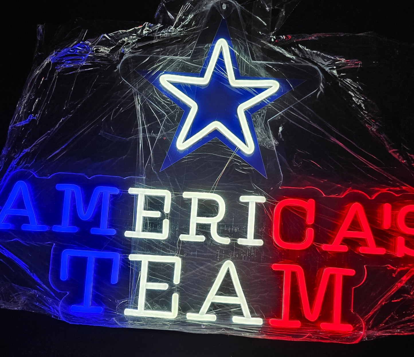 DALLAS COWBOYS AMERICA'S TEAM LED WALL Sign