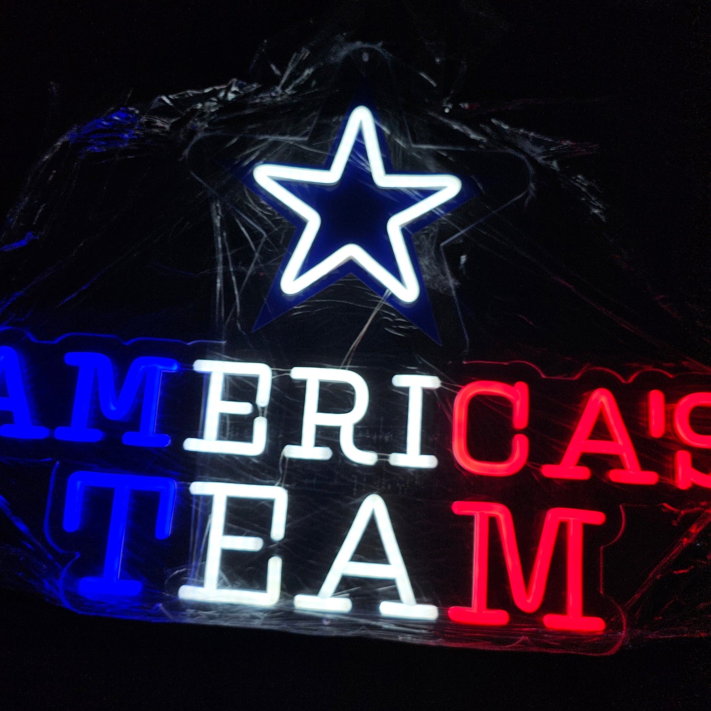 DALLAS COWBOYS AMERICA'S TEAM LED WALL Sign