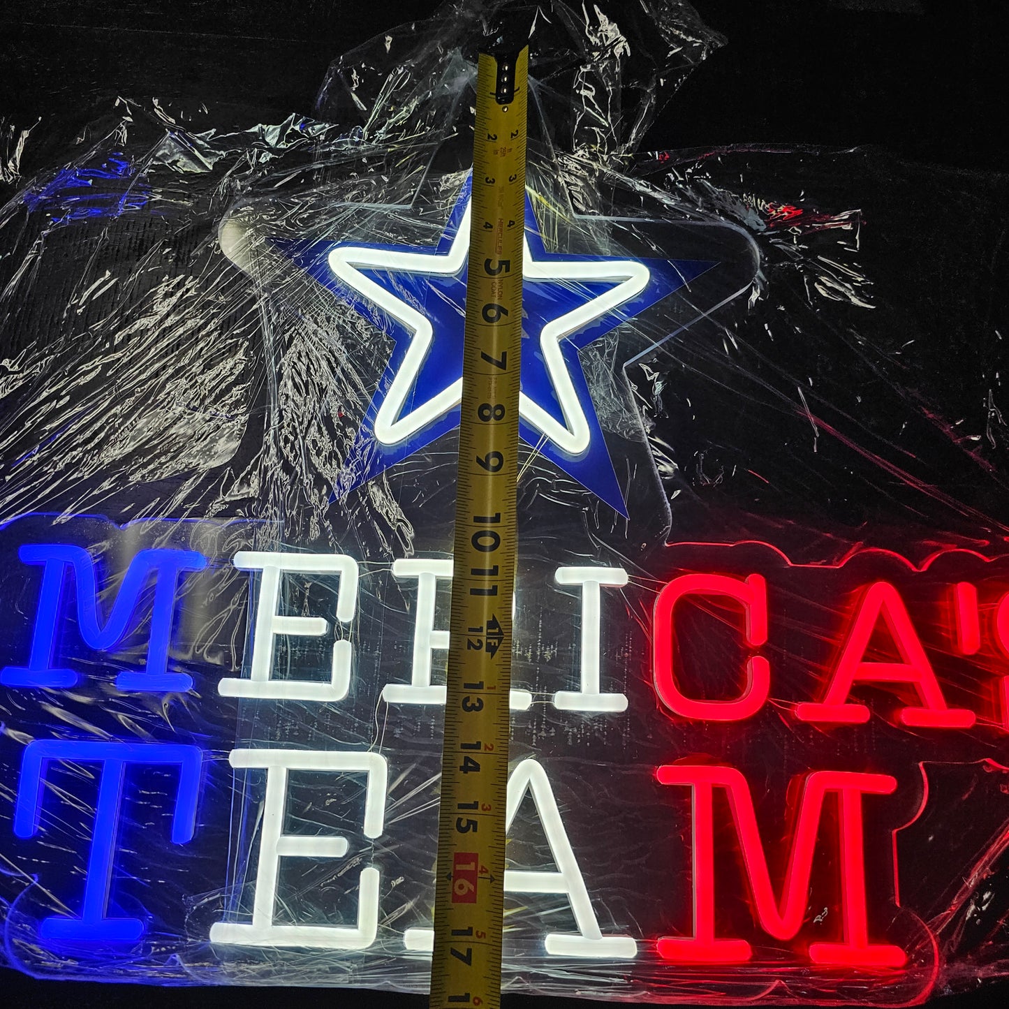 DALLAS COWBOYS AMERICA'S TEAM LED WALL Sign