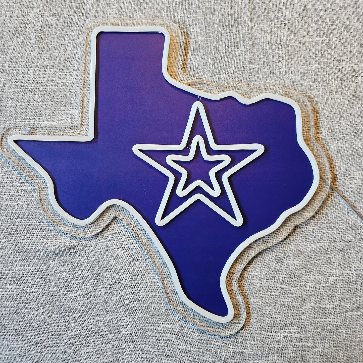 Cowboy Texas LED Sign