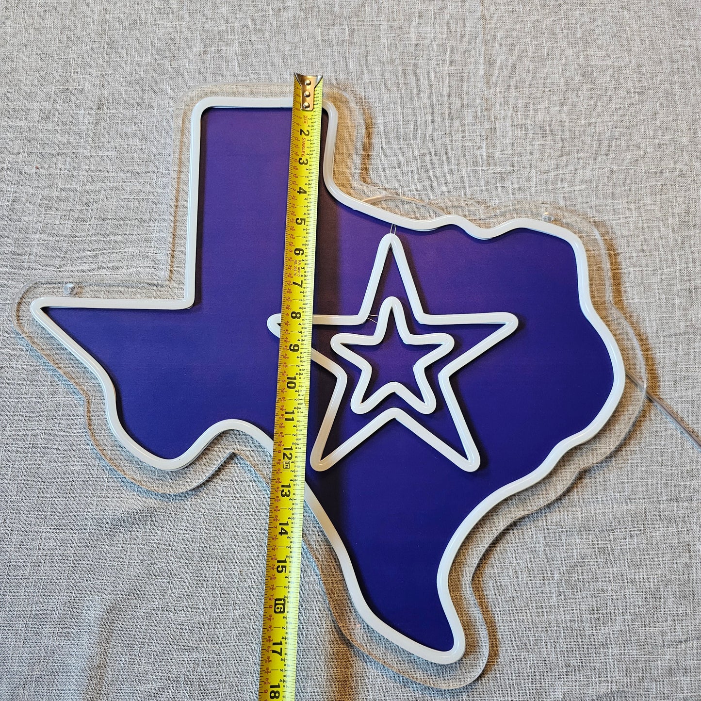 Cowboy Texas LED Sign