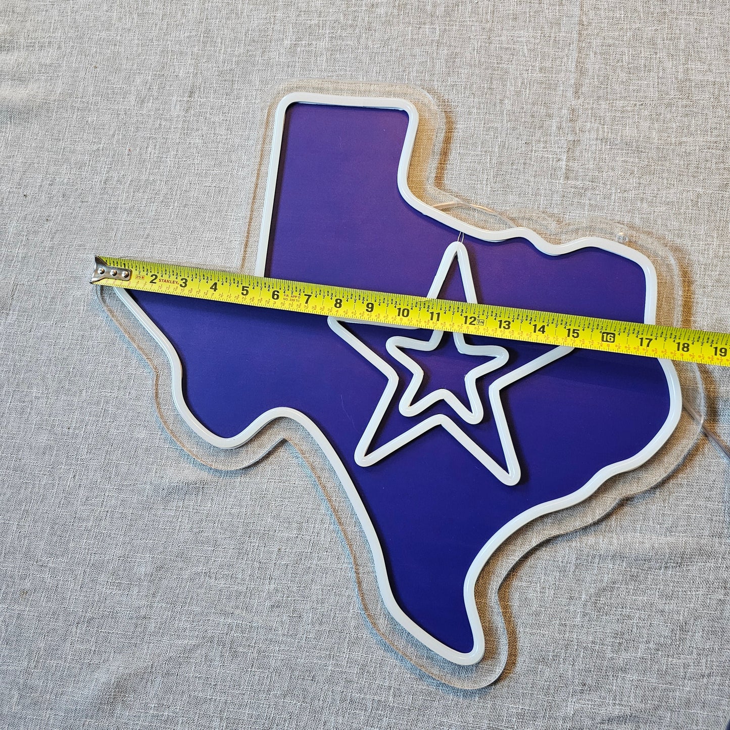 Cowboy Texas LED Sign