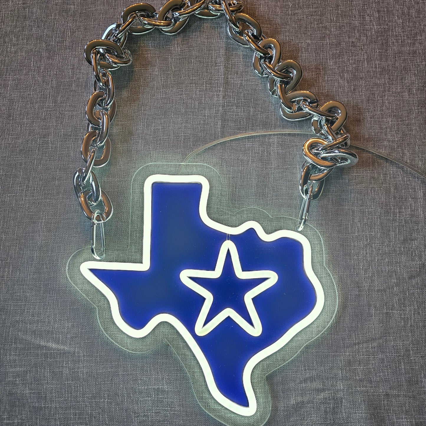 Cowboys Texas LED Chain 12v dual power with remote dimmer control