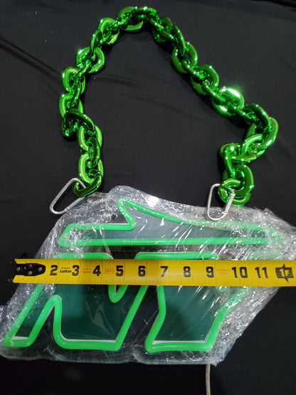 JETS led chain sign 12v dual power with remote and dimmer