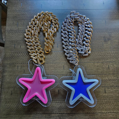 Dallas Cowboys Light Up Gameday MINI MINI Star Chain