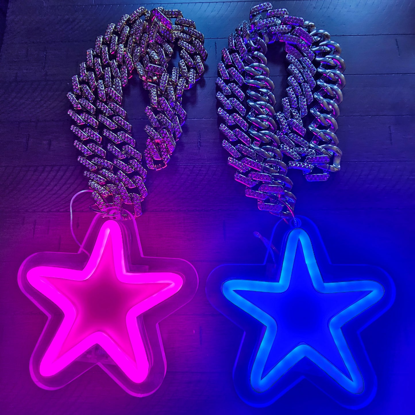 Dallas Cowboys Light Up Gameday MINI MINI Star Chain