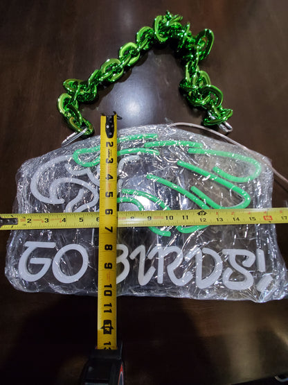 EAGLES GO BIRDS FAN 12V LED FOR WALL AND NECKLACE CHAIN DUAL POWER with remote dimmer control