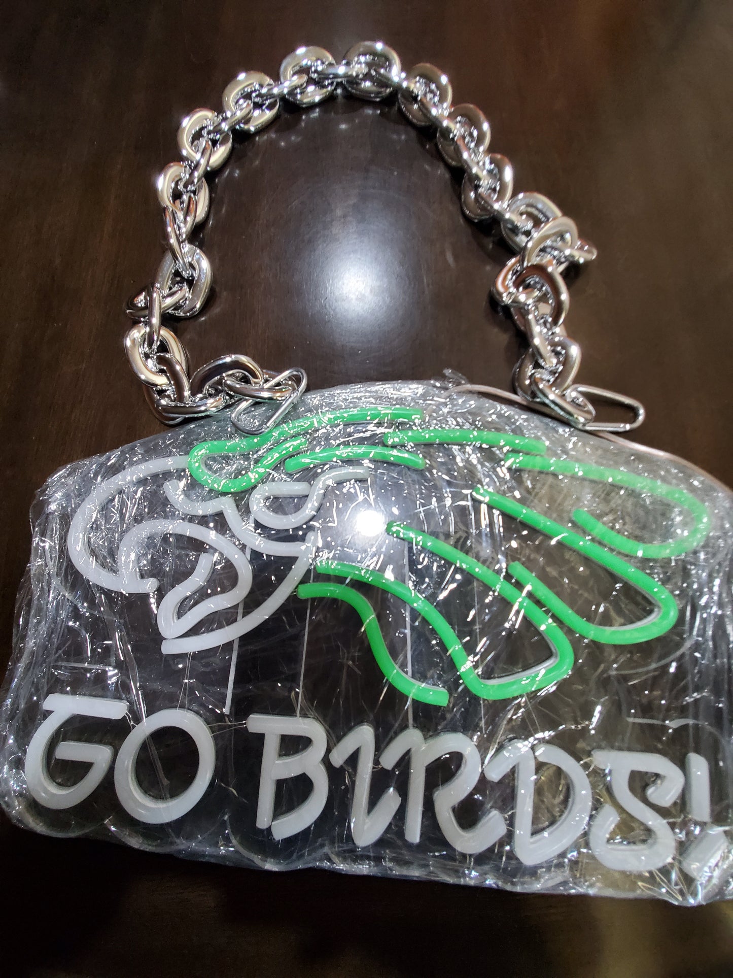 EAGLES GO BIRDS FAN 12V LED FOR WALL AND NECKLACE CHAIN DUAL POWER with remote dimmer control