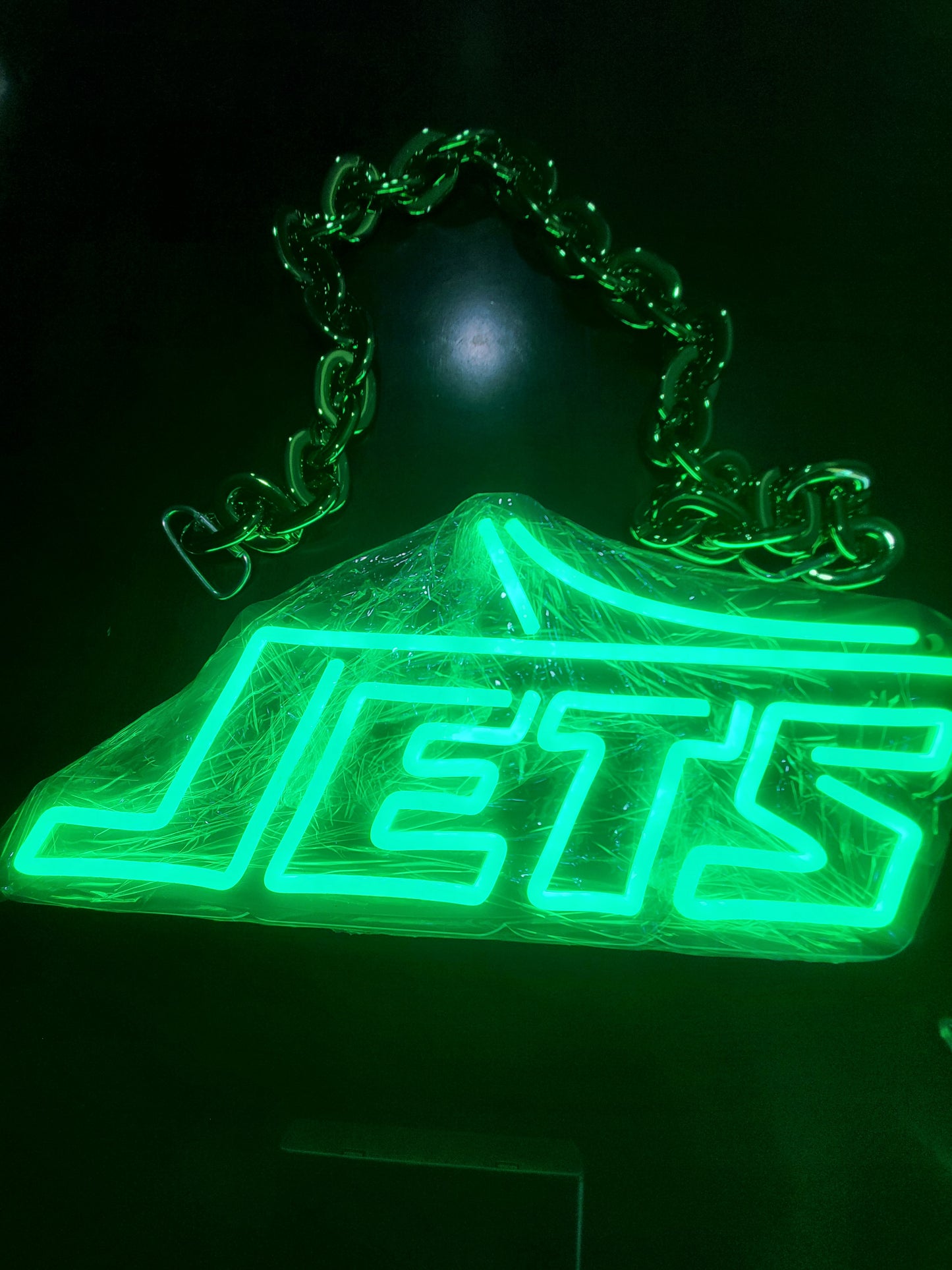 JETS 12v  led fan Necklace fan chain dual power with remote dimmer control