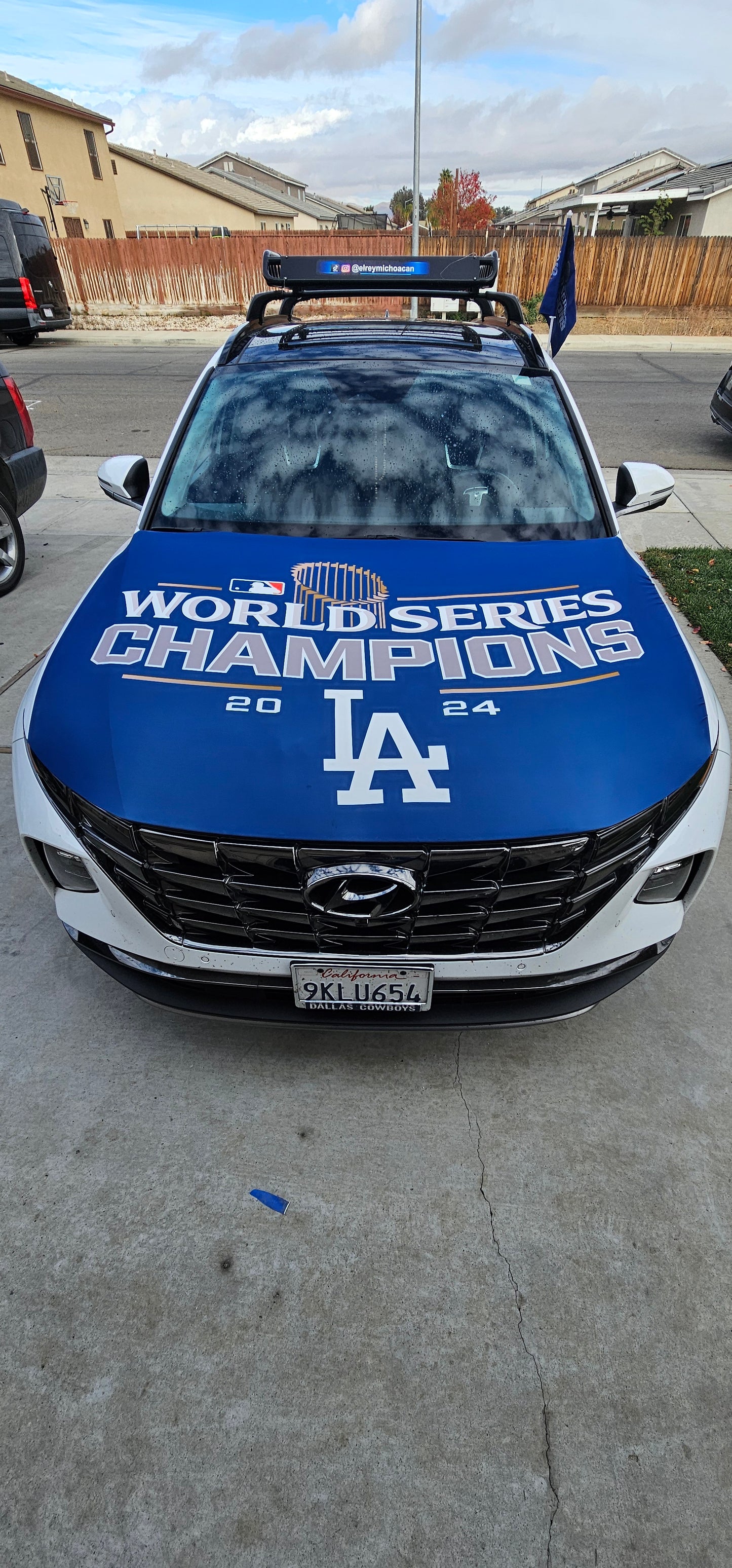 DODGERS HOOD COVERS