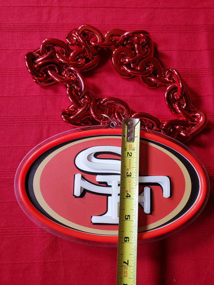 49ERS RED SF Chains 5v 10x6