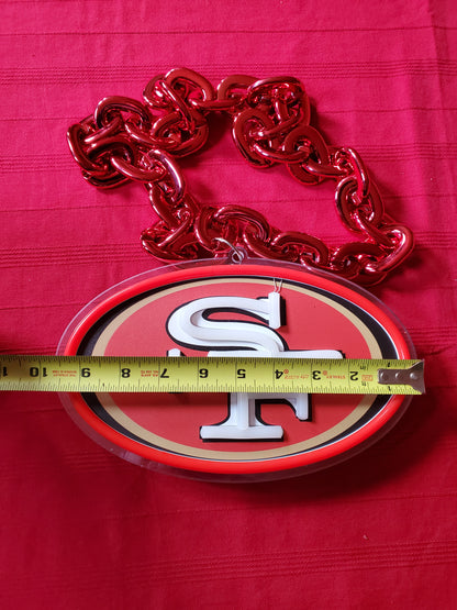 49ERS RED SF Chains 5v 10x6