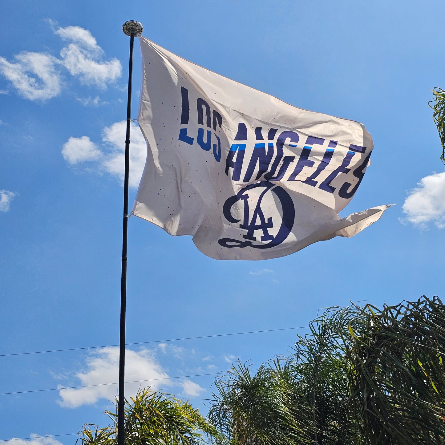 Dodgers city connect flag 8ft × 12ft biggest dodger flag