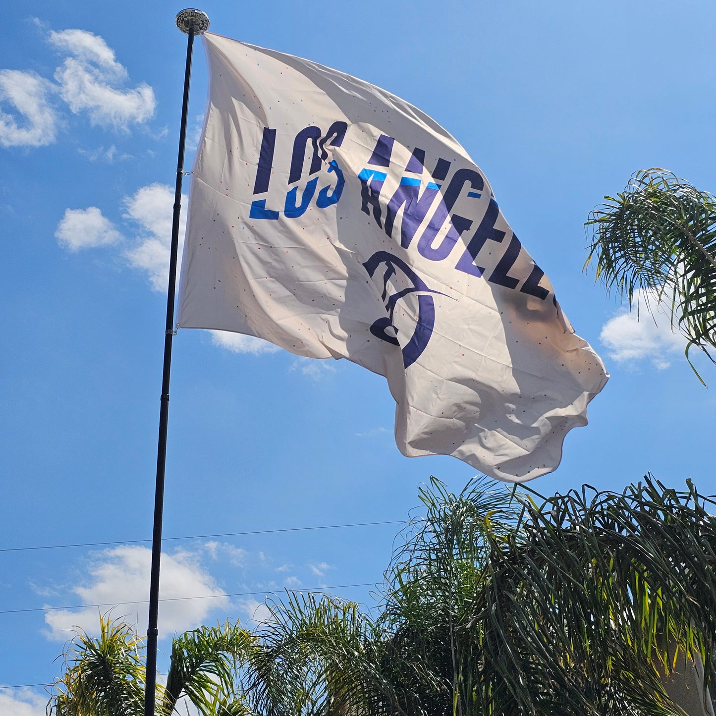 Dodgers city connect flag 8ft × 12ft biggest dodger flag