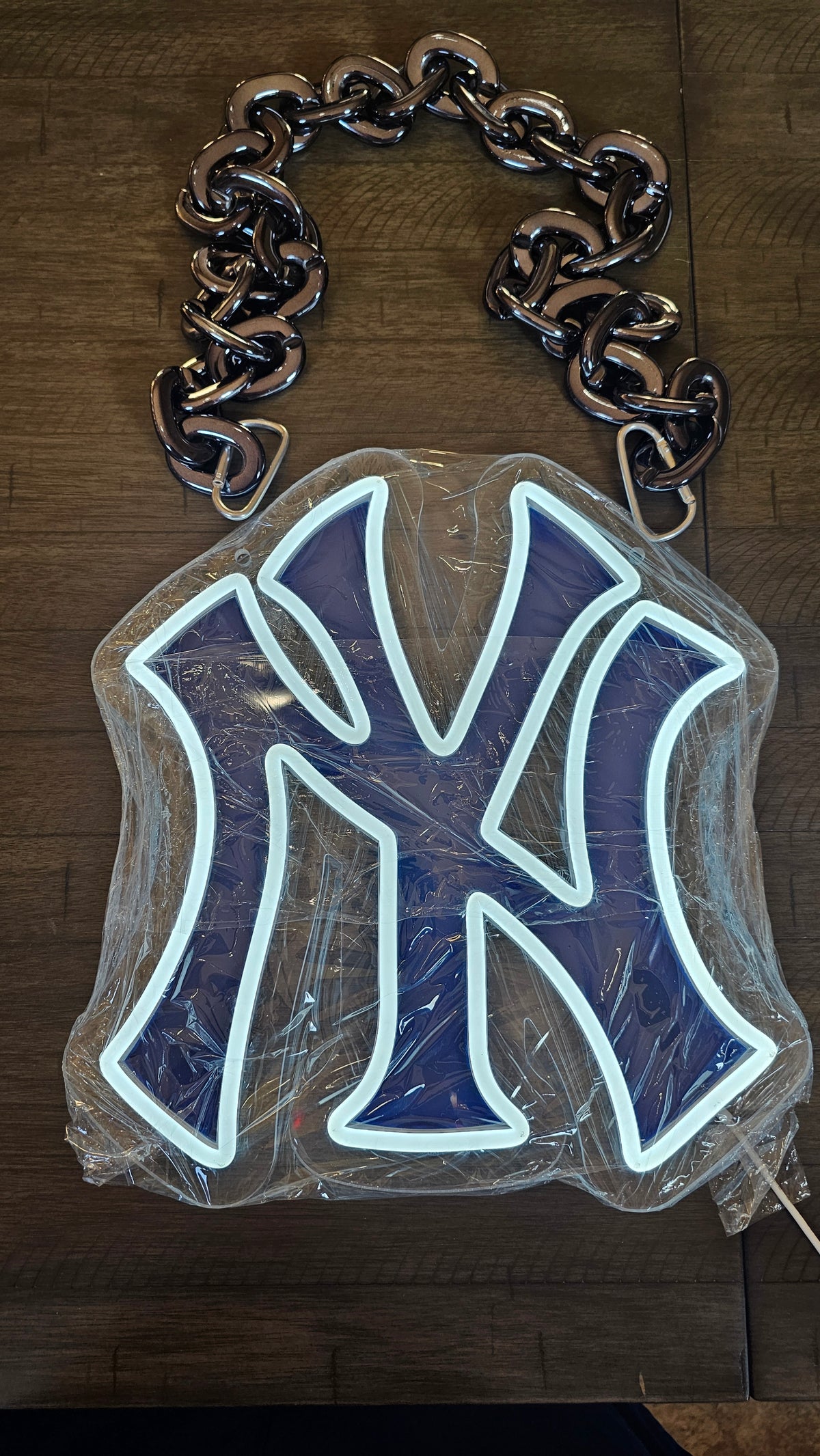 Yankees Chain NEW YORK YANKEES LED Chain 13x12 usb dual 5v – ElreyMichoacanFanChains