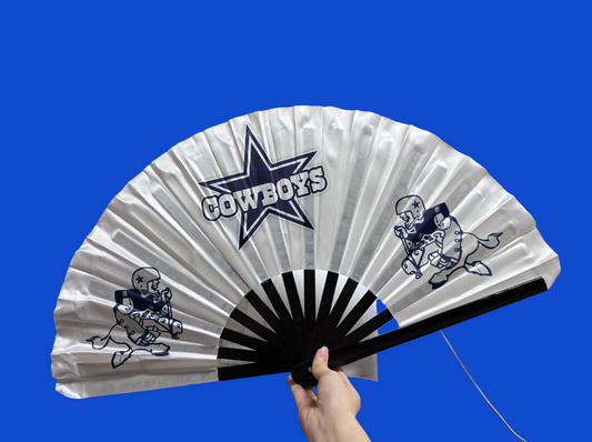 Cowboys Hand Fan