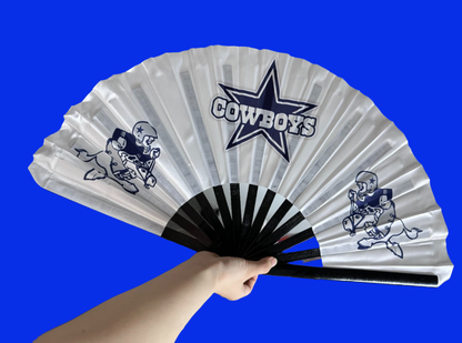 Cowboys Hand Fan