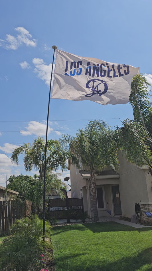 Dodgers city connect flag 8ft × 12ft biggest dodger flag