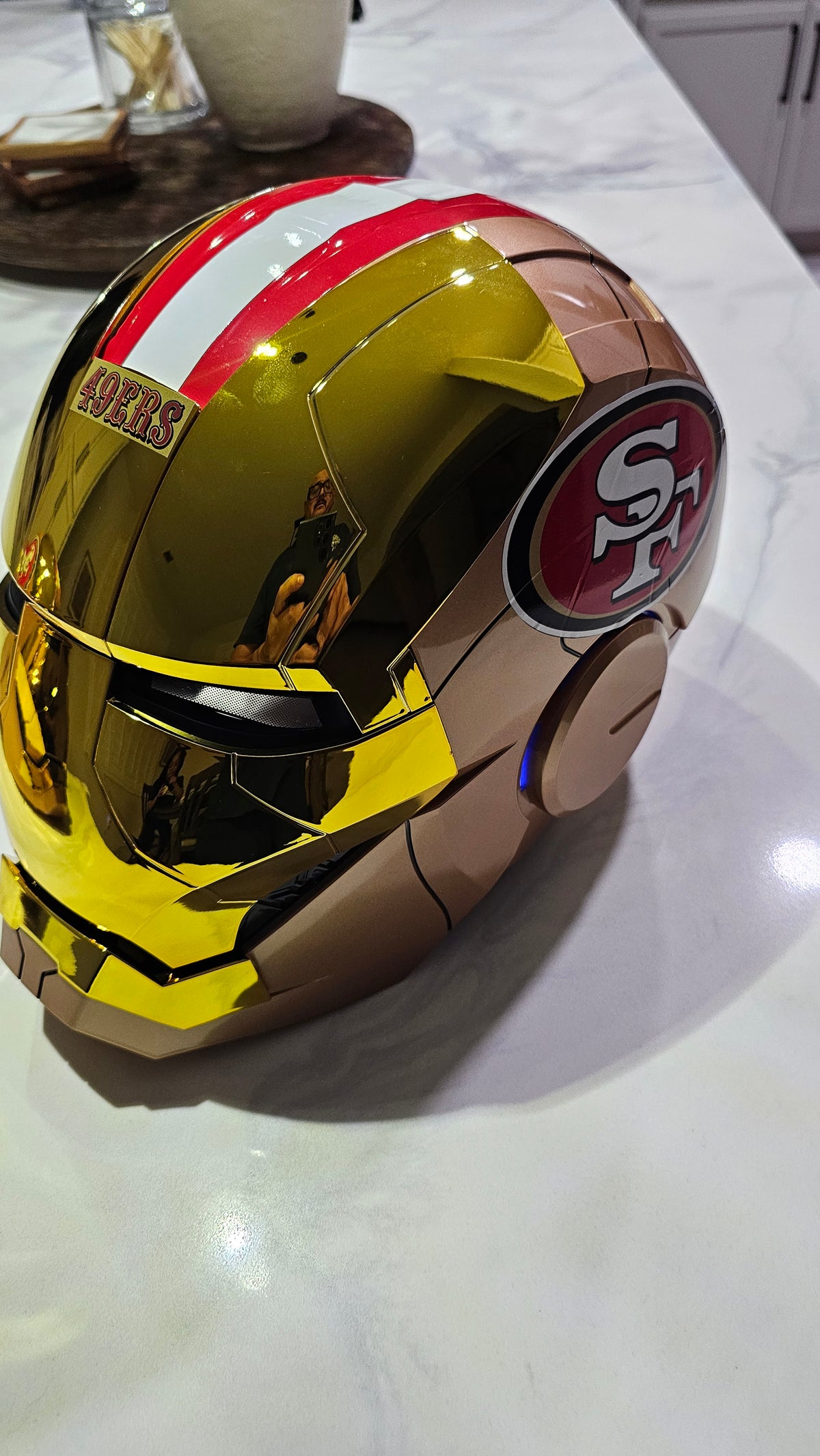 Mask football San Francisco