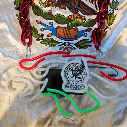 Mexico National Team led eagle chain necklace and wall