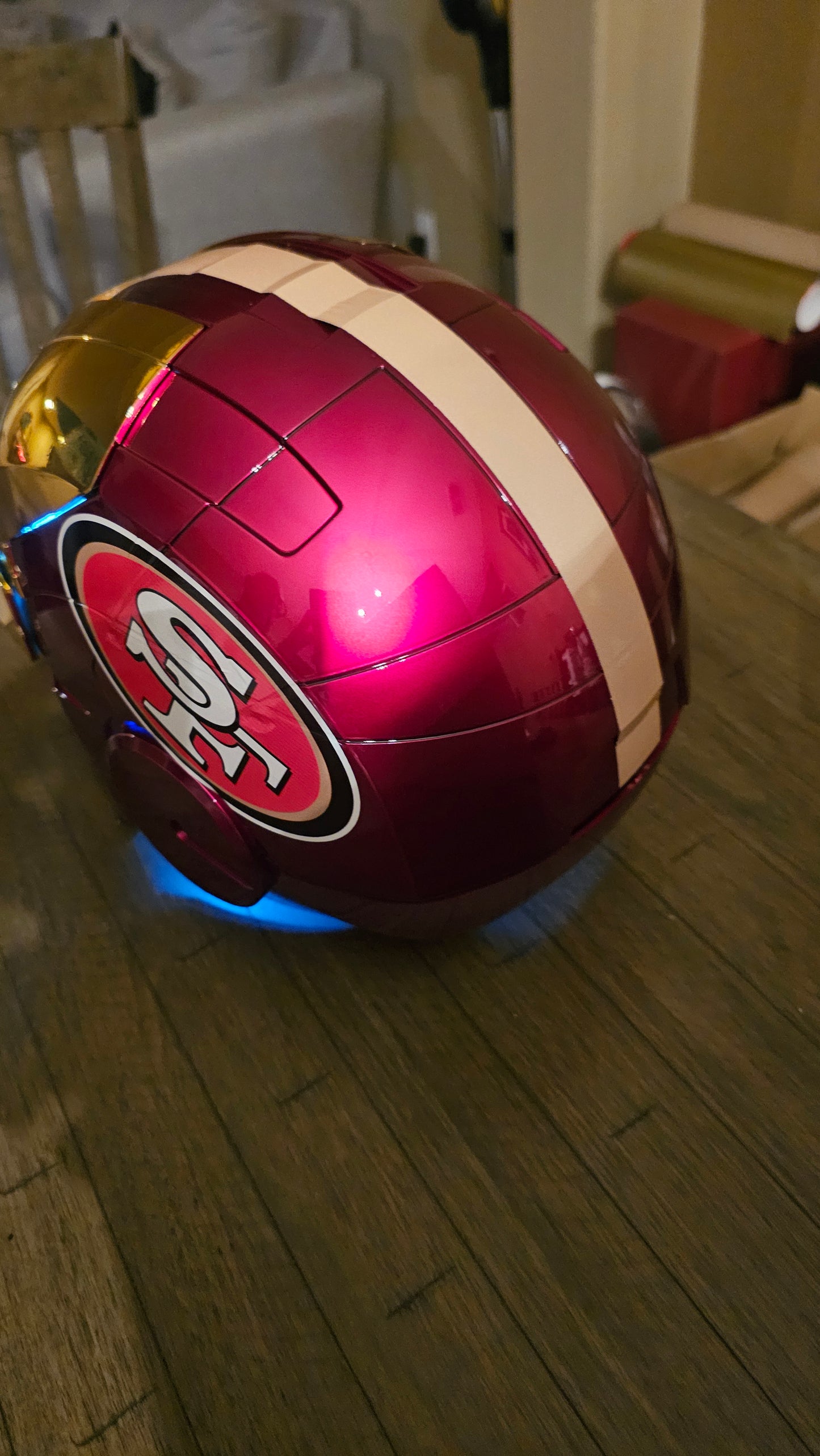 Ironman football helmet