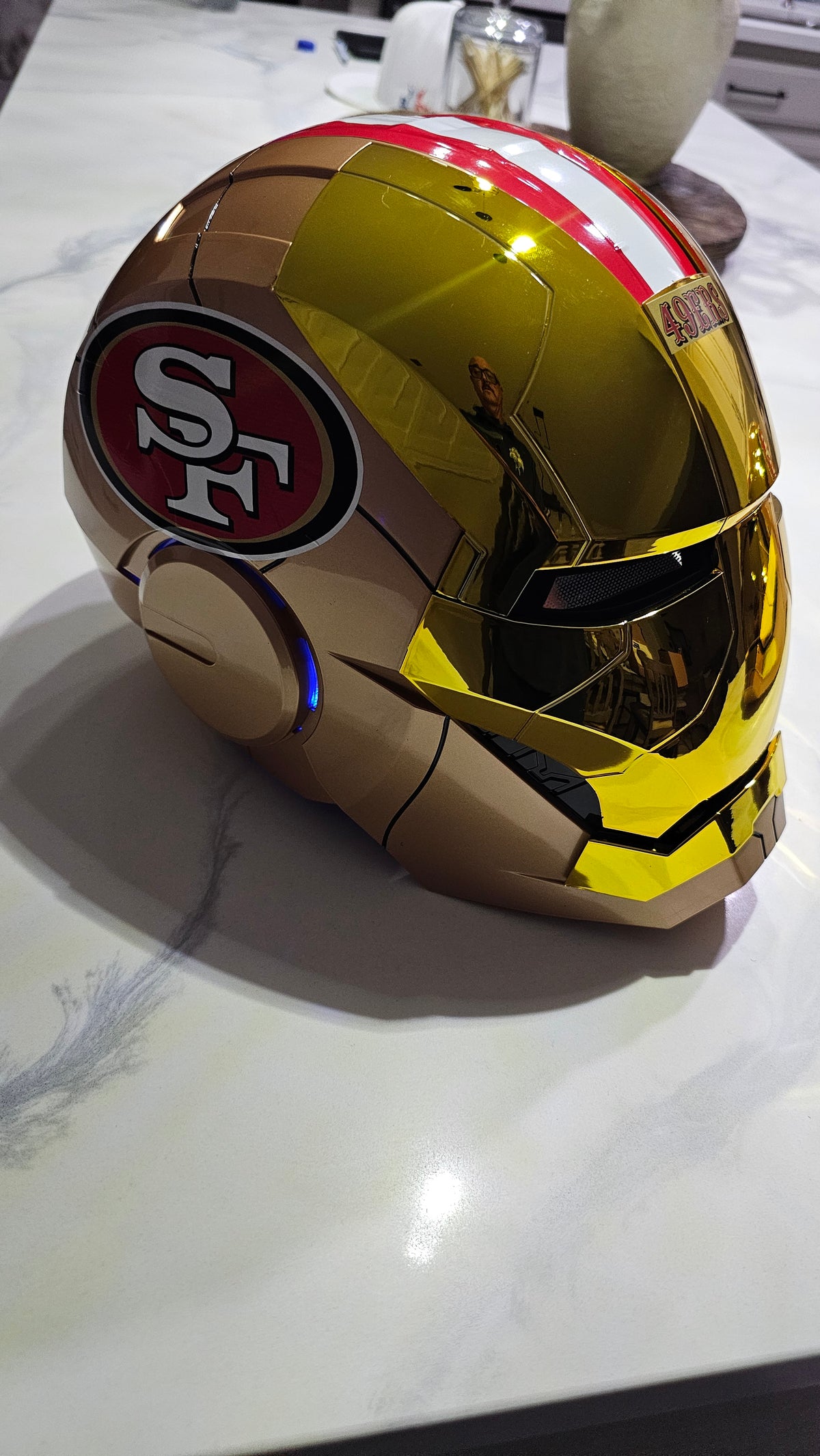 Mask football San Francisco