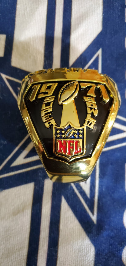 Dallas Super Bowl 71,77,92,93,95 champions Jumbo rings