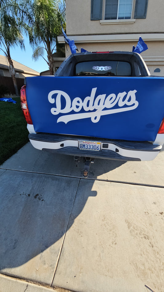 DODGERS TAILGATE COVER