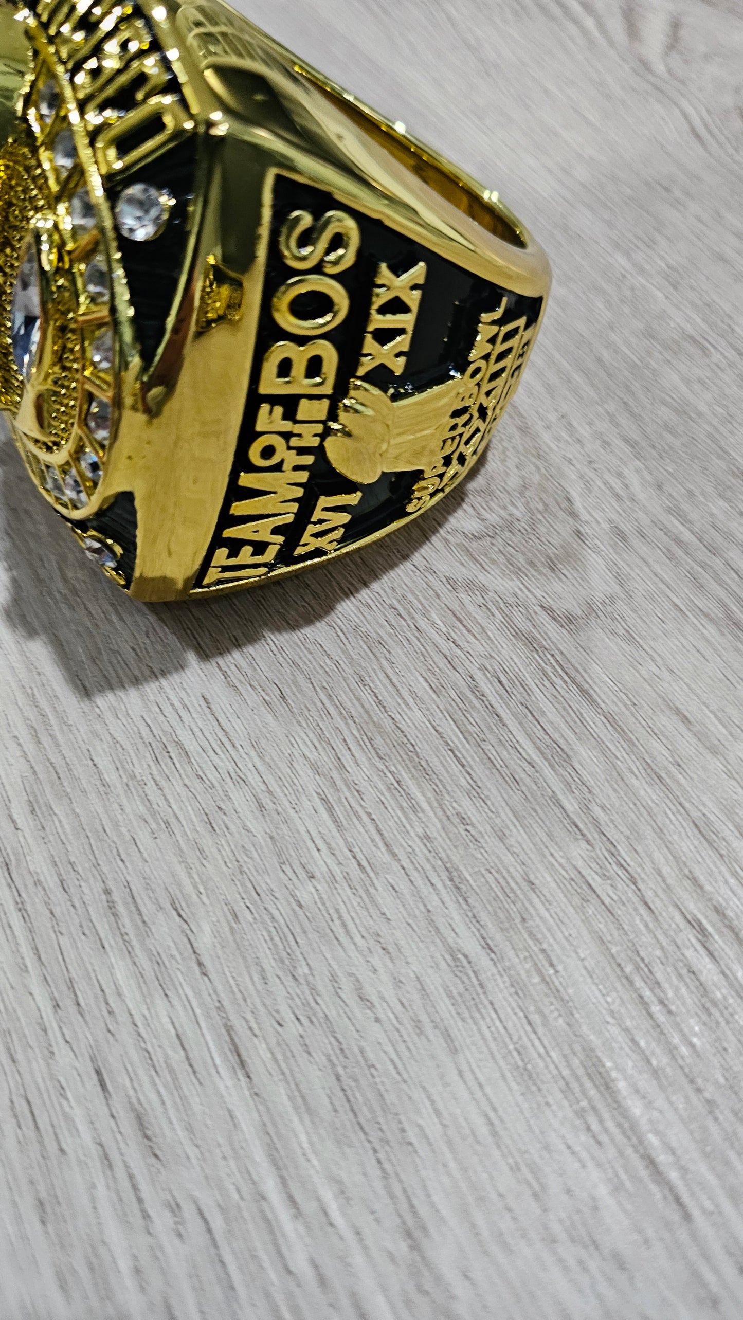 San Francisco Super Bowl 81,84,88,89,94 champions Jumbo rings