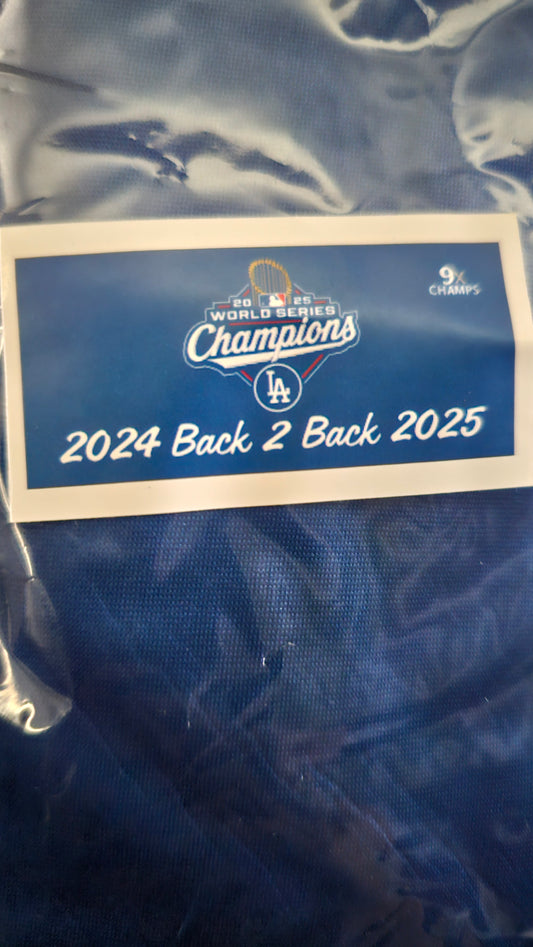 2025 DODGERS World Series Champions TAILGATE COVER