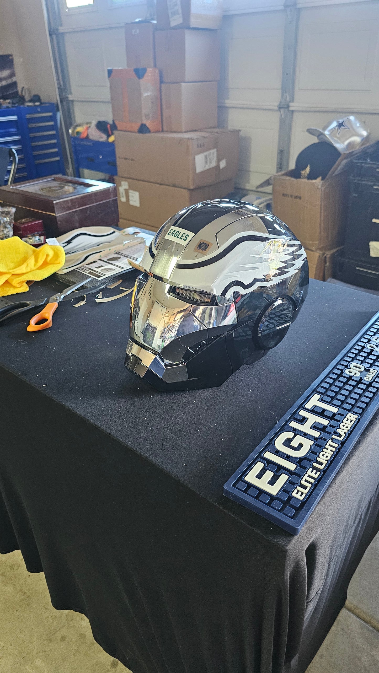 Ironman football helmet