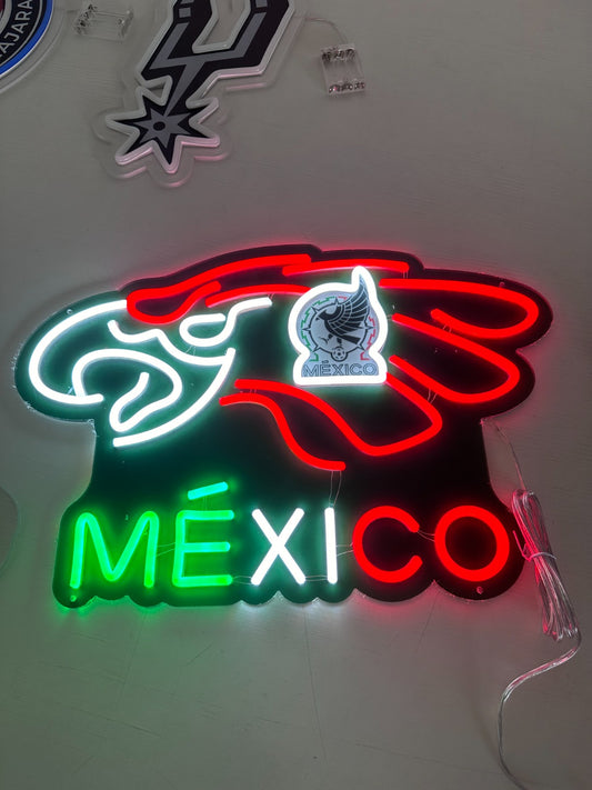 Mexico National team led Eagle w/mexico letters