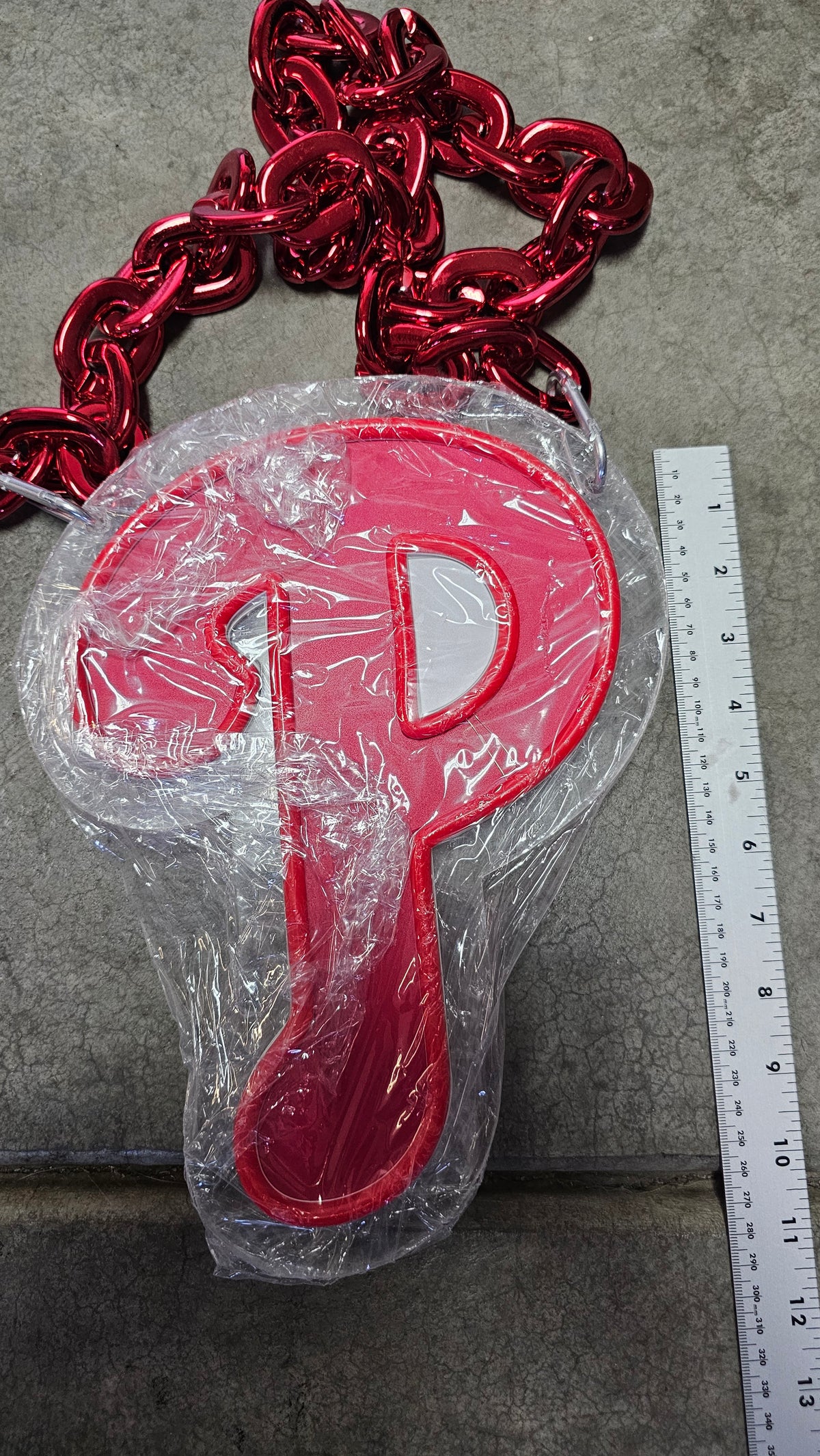 Philadelphia phillies fan chains necklace