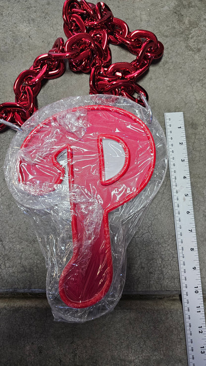 Philadelphia phillies fan chains necklace